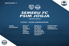 Kalahkan Semeru FC 0-1, PSIM Jogja Catatkan Empat Kemenangan Beruntun 