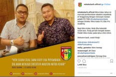 Bentuk Akademi, Mitra Kukar Gandeng Eks Pelatih PS Tira
