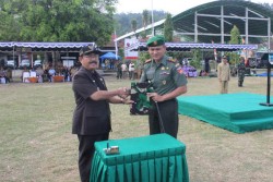 TNI Kulonprogo Bangun Karakter Generasi Milenial di Pagerharjo 