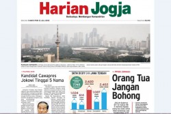 HARIAN JOGJA HARI INI : Orang Tua Jangan Bohong