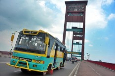 Sambut Asian Games, Ada “Big Ben” di Jembatan Ampera