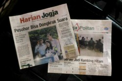 HARIAN JOGJA HARI INI: Pesohor Bisa Dongkrak Suara