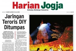 HARIAN JOGJA HARI INI : Jaringan Teroris DIY Ditumpas