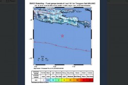 Dalam Semalam, Malang Diguncang 38 Kali Gempa Bumi