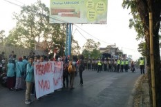 Warga Terdampak PT RUM Sukoharjo Gagal Temui Ibu Jokowi