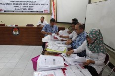 Bacaleg Pemilu 2019 Klaten Berkurang 42 Orang