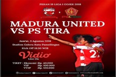 MADURA UNITED VS PS TIRA : Rekor Milik Tuan Rumah