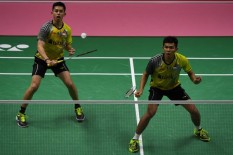 Pasangan Fajar/Rian Terhenti di Babak 16 Besar