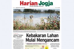 HARIAN JOGJA HARI INI : Kebakaran Lahan Mulai Mengancam