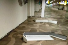  Dampak Gempa Lombok Sampai Bali, Plafon Bandara I Gusti Ngurah Rai Berjatuhan
