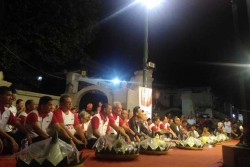 357 Tumpeng Meriahkan Dahar Kembul Tumpengan Pancasila di Jalan Malioboro