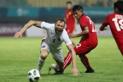 Sepak Bola Asian Games 2018: Kalah dari Hong Kong, Laos Salahkan Lapangan