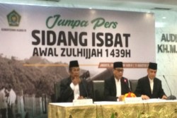 Sidang Isbat, Hari Raya Kurban Jatuh 22 Agustus
