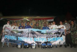 Peduli Korban Gempa Lombok, Yamaha Sumbang Selimut Hingga Genset