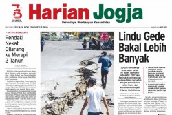 HARIAN JOGJA HARI INI : Lindu Gede Bakal Lebih Banyak