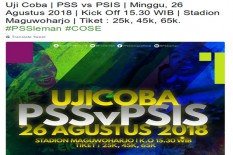 Mau Nonton PSS Sleman vs PSIS Semarang? Ini Harga Tiketnya   