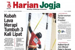 HARIAN JOGJA HARI INI : Kubah Lava Merapi Tumbuh 3 Kali Lipat
