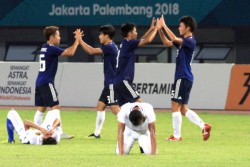 Asian Games 2018: Gol Jepang di Pengujung Laga Pulangkan Malaysia
