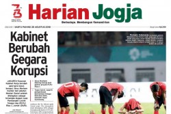 HARIAN JOGJA HARI INI : Kabinet Berubah Gegara Korupsi