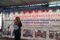 Pemkab Sleman Deklarasikan Gerakan Pendidikan Pemberdayaan Perempuan