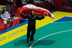Pipiet Sabet Emas Pencak Silat di Depan Megawati-JK-Prabowo
