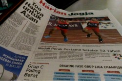 HARIAN JOGJA HARI INI: Toa Hanya untuk Azan