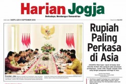HARIAN JOGJA HARI INI : Rupiah Paling Perkasa di Asia