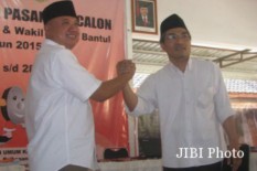 Pemilu Presiden 2019, Bupati Bantul dan Wakilnya Berseberangan