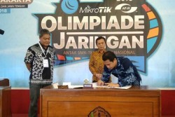 71 SMK TKJ Ikuti Olimpiade Jaringan Mikrotik Nasional