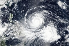 Dampak Badai MANGKHUT, Jadi Penyebab Hujan Deras Mengguyur di Sejumlah Daerah 