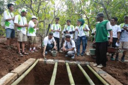Puluhan Sumur Resapan Dibangun di Nglanggeran, Gunungkidul