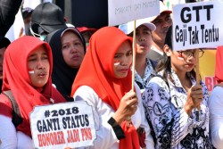 Guru Honorer di DIY Tolak Skema Perjanjian Kerja