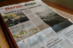 HARIAN JOGJA HARI INI: Tsunami 2 Meter Hantam Palu