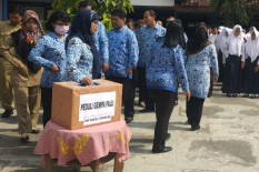 Siswa Sekolah di Gunungkidul Ini Beramai-ramai Gelar Salat Gaib dan Doa Bersama