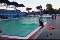 Heboh Air Kolam Renang di Sidoarjo Berombak, Begini Penjelasan BMKG