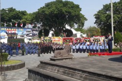 Kesenian Rakyat Meriahkan Peringati HUT ke-73 TNI di Monumen Serangan Umum 1 Maret Jogja