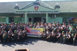 Markas Kodim Kulonprogo "Diserbu" Polisi