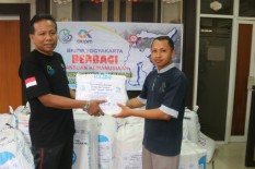 BKIPM Yogyakarta Sumbangkan 550 Kg Paket Bantuan kepada Korban Gempa Sulteng