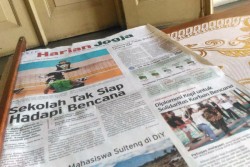 HARIAN JOGJA HARI INI: Sekolah Tak Siap Hadapi Bencana