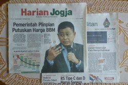 HARIAN JOGJA HARI INI : Pemerintah Plinlan Putuskan Harga BBM