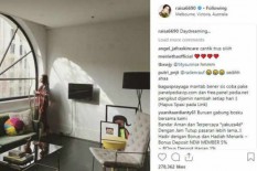 Aduh, Perut Buncit Raisa Bikin Gemas