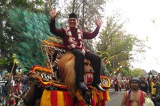 Seniman Berbagai Daerah Meriahkan Pembukaan Menoreh Art Festival di Alun-Alun Wates