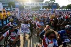 8.500 Peserta Ikuti Gowes Bareng Indomaret