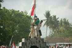 Drama Kolosal Meriahkan Apel Hari Santri Nasional di Bantul