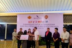 Hore, Mahasiswa Korban Bencana Palu di Jogja Terima Dana Jaminan Hidup