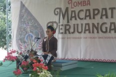 Perwakilan Pelajar SMP dan SMA se-DIY Beradu Hebat Baca Macapat