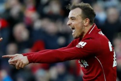 Liverpool Tekuk Cardiff 4 - 1, Shaqiri Kembali Bikin Klopp Girang