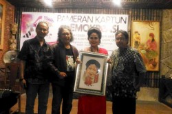 Pameran Kartun Demokreasi Soroti Cara Masyarakat Memandang Kehidupan Demokrasi