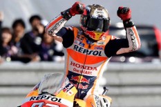 Juara Dunia Moto GP Sapa Penggemarnya di Jakarta