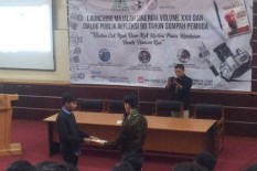 Peluncuran Sinergia, HMI Sentil Hanum Rais Lewat Majalah